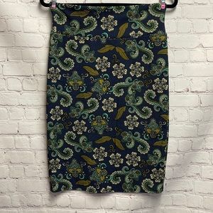 Lularoe Poly Spandex Medium knee high skirt.